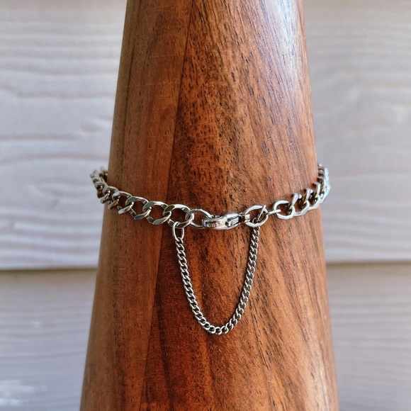 James Avery Sterling Silver Curb Style Chain Bracelet - Picture 2 of 5